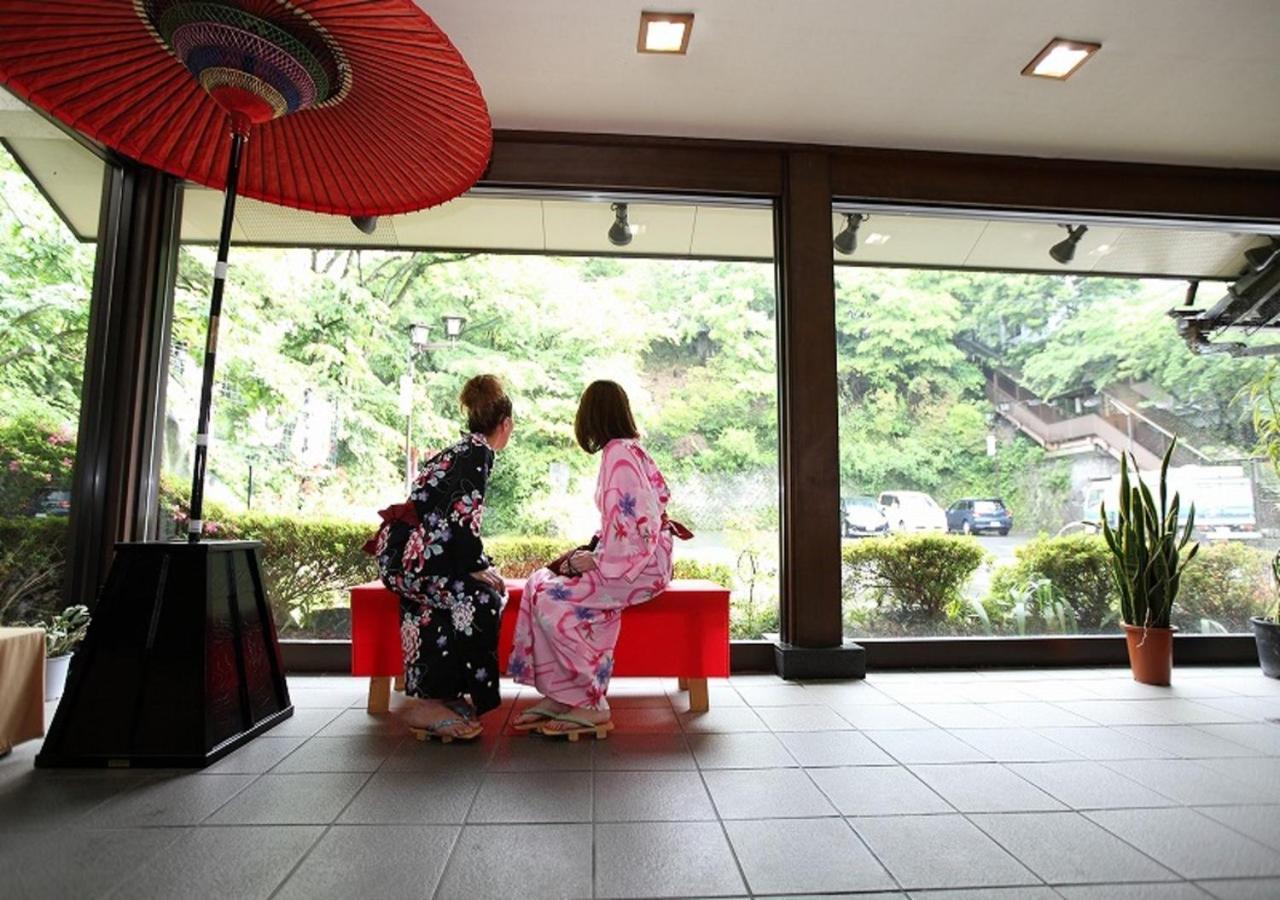 Отель Ikaho Syusuien Shibukawa Экстерьер фото